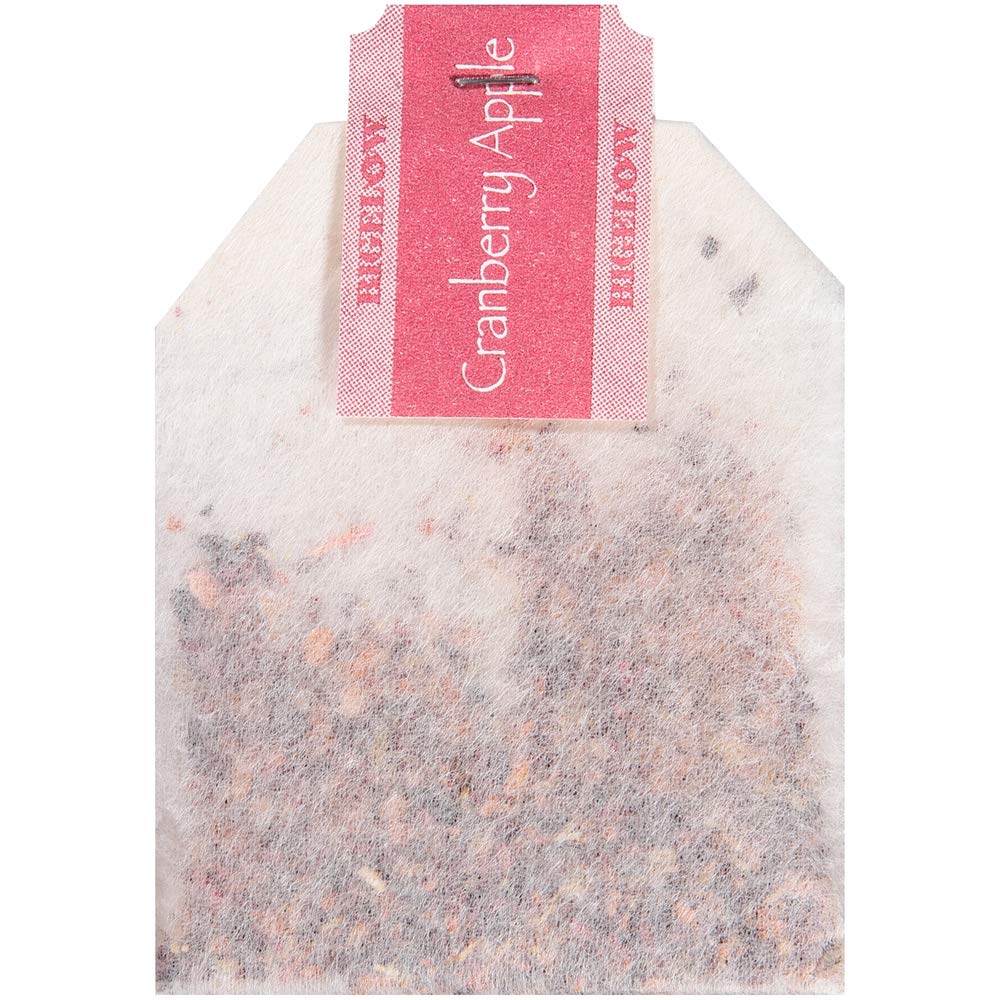 Bigelow Cranberry Apple Herbal Tea Bags 28-Count Box (Pack of 1) Cranberry Apple Hibiscus Flavored Herbal Tea Bags All Natural Non-GMO G