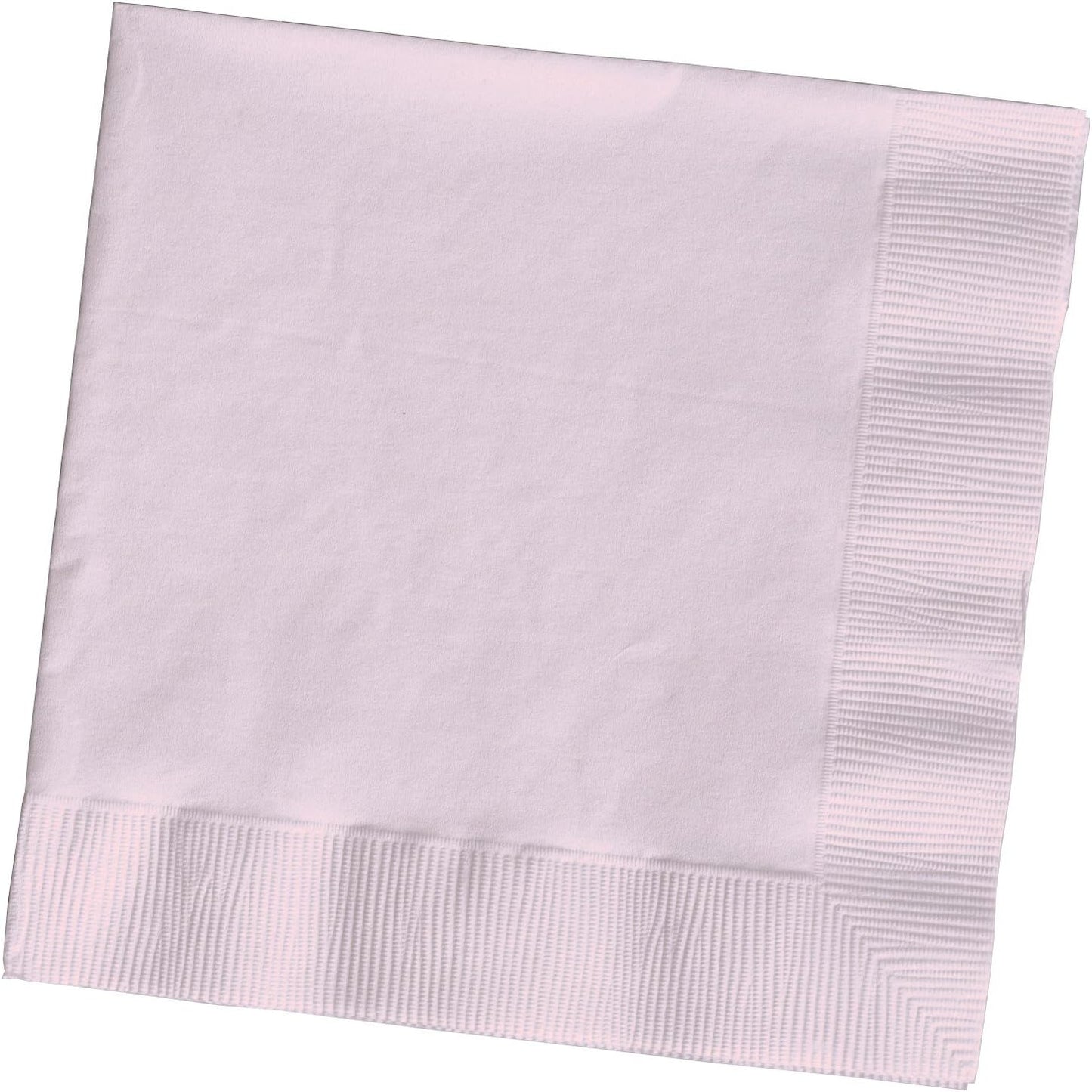 Creative Converting 139190135 Classic Pink 2 Ply Lunch Napkins