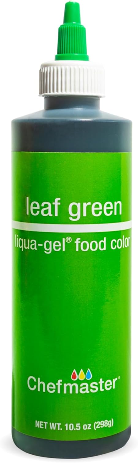 Chefmaster Liqua-Gel Food Color, 10.5-Ounce, Leaf Green