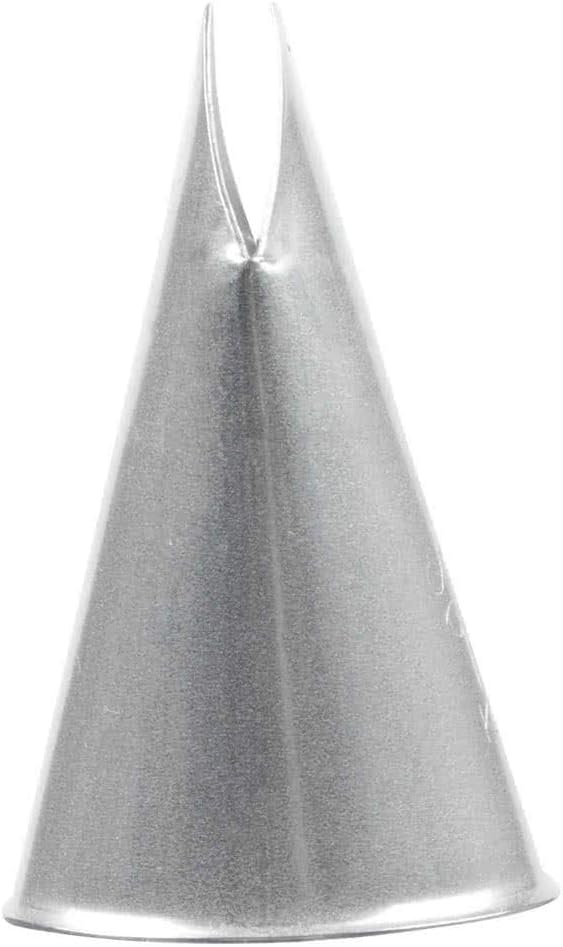 Ateco #114 Leaf Large Decorating Tip, Stainless Steel