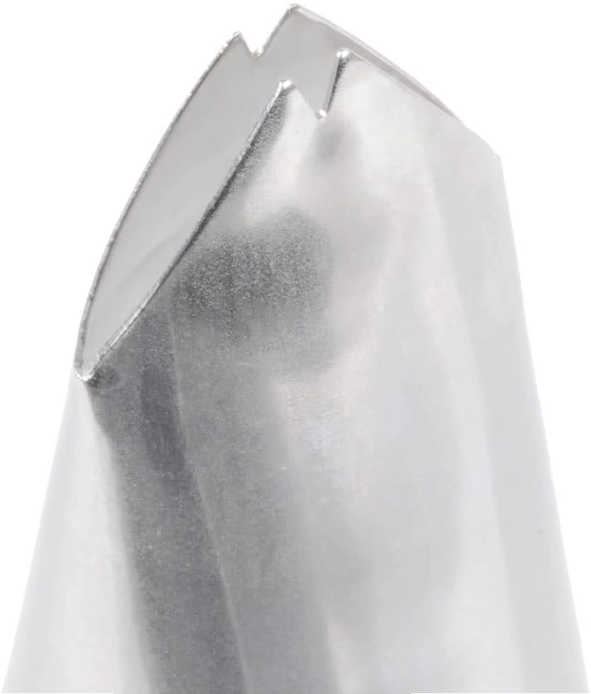 Ateco #114 Leaf Large Decorating Tip, Stainless Steel