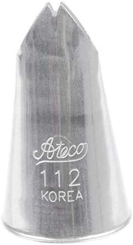 Ateco Large V-Cut Leaf Decorating Pastry Tip #112