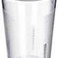 CFS 55018107 Stackable ShatterResistant Plastic Tumbler, 5 oz., Clear (Pack of 6)