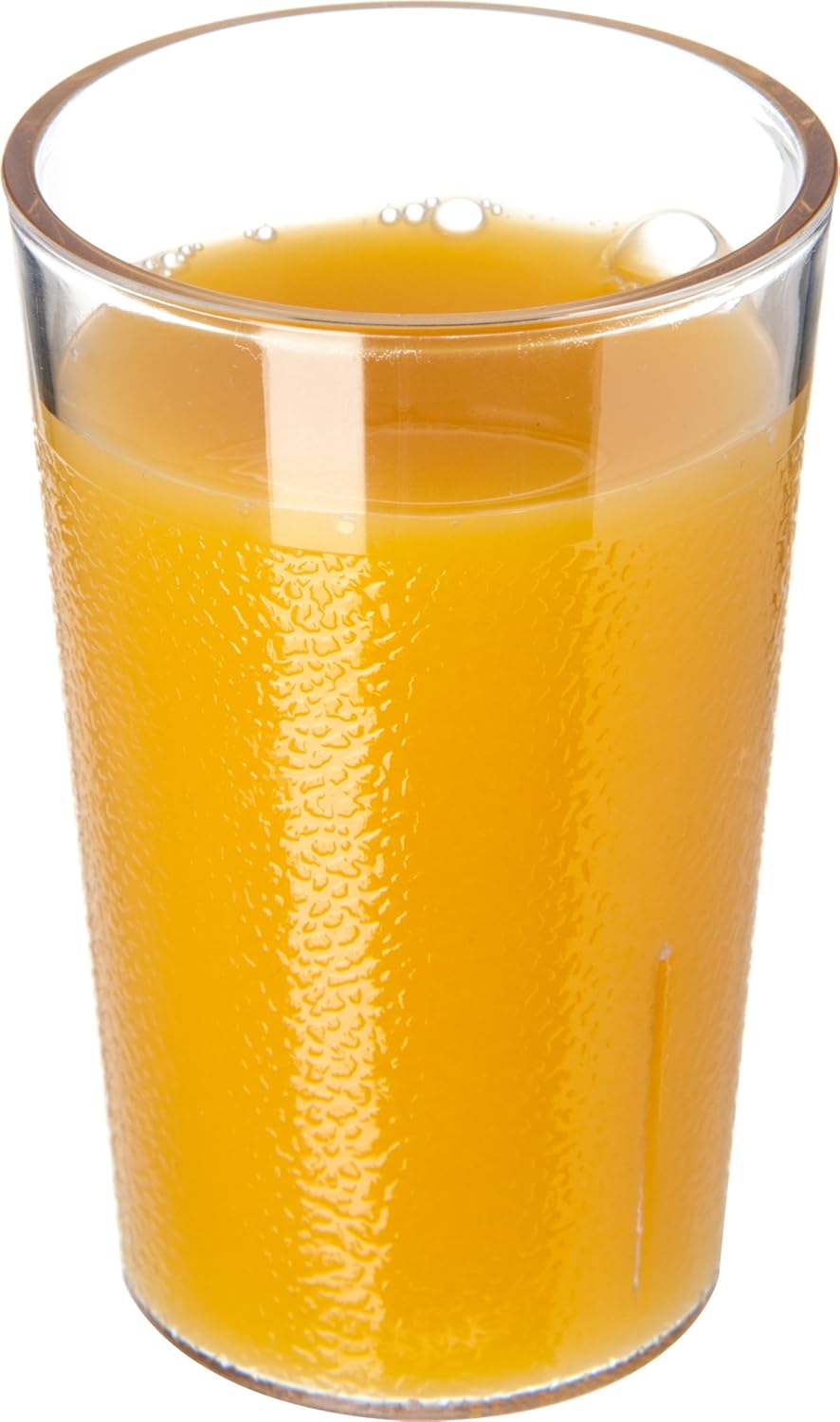 CFS 55018107 Stackable ShatterResistant Plastic Tumbler, 5 oz., Clear (Pack of 6)