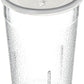 CFS 55018107 Stackable ShatterResistant Plastic Tumbler, 5 oz., Clear (Pack of 6)