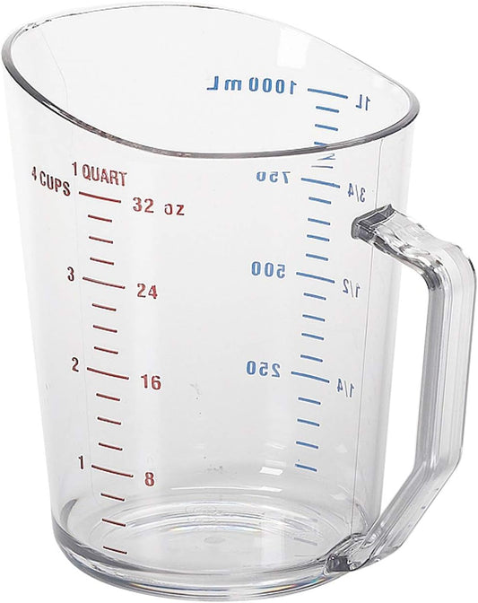 Cambro Measure Cup 1 Quart Clear (100MCCW135)