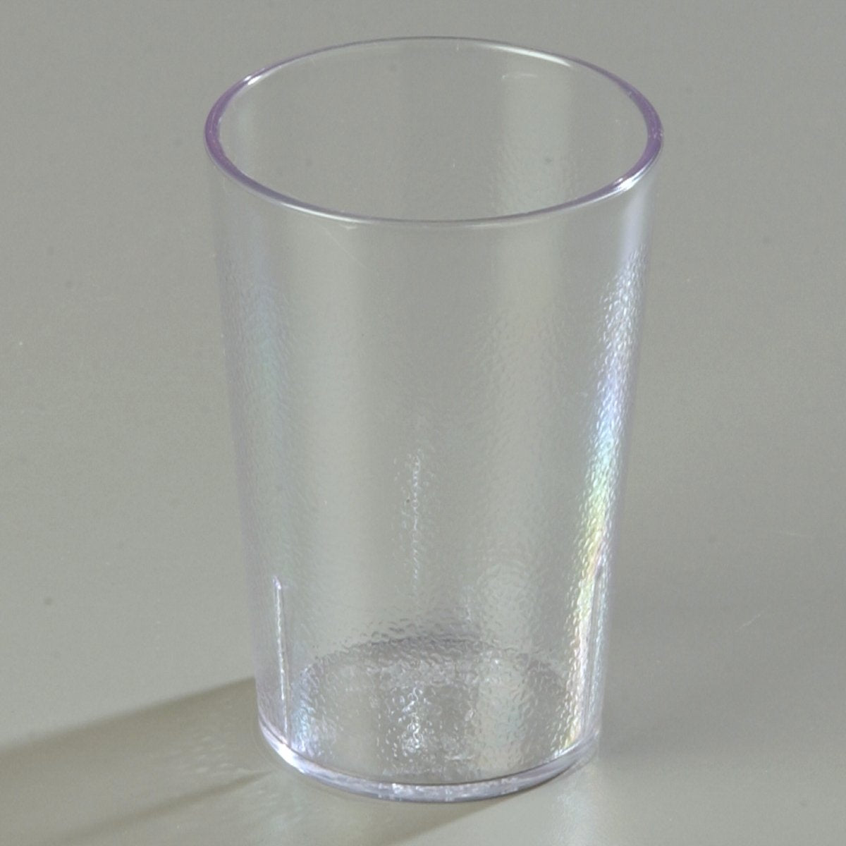 Carlisle FoodService Products 55268107 Stackable ShatterResistant Plastic Tumbler, 8 oz., Clear (Pack of 6)