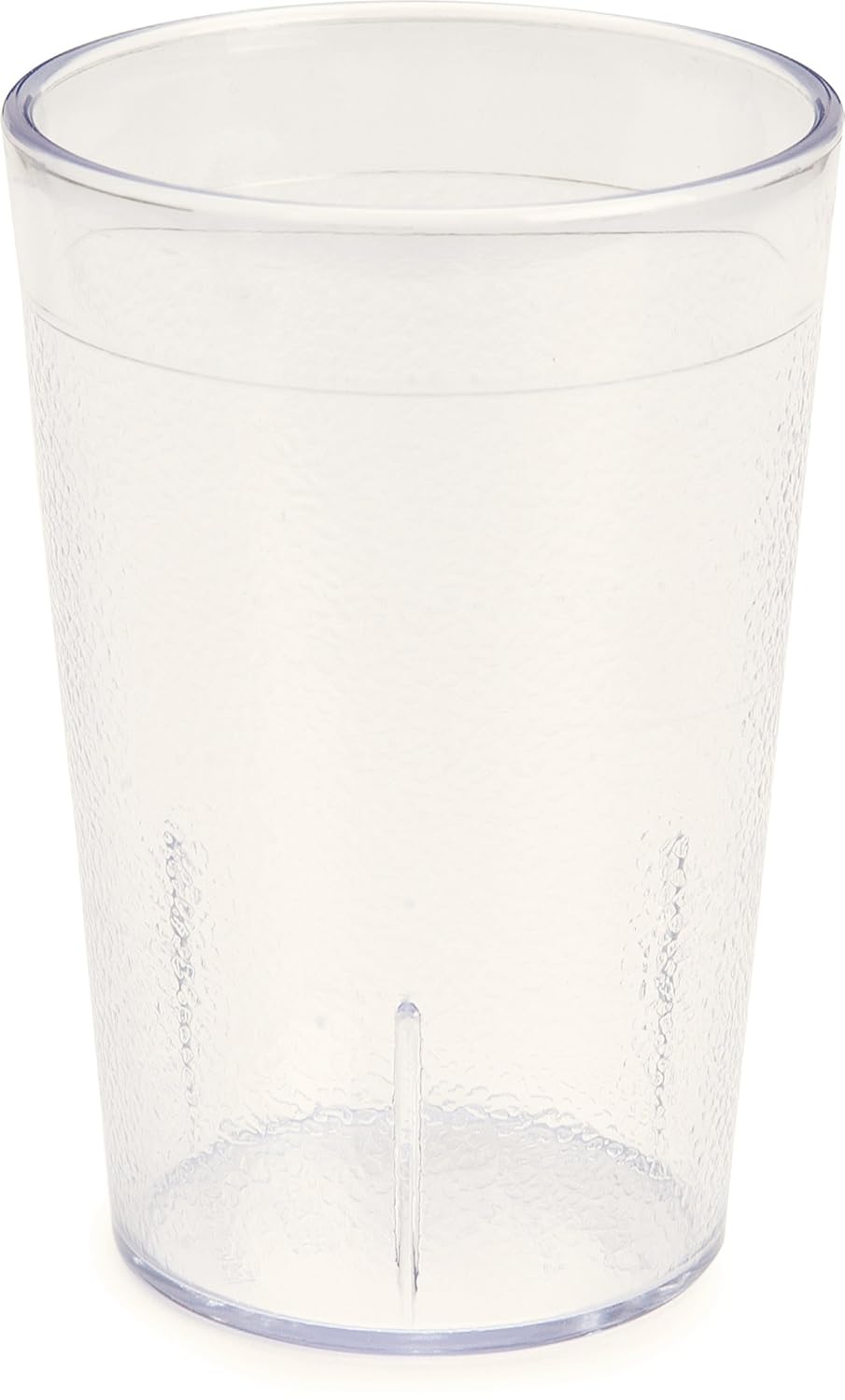 Carlisle FoodService Products 55268107 Stackable ShatterResistant Plastic Tumbler, 8 oz., Clear (Pack of 6)