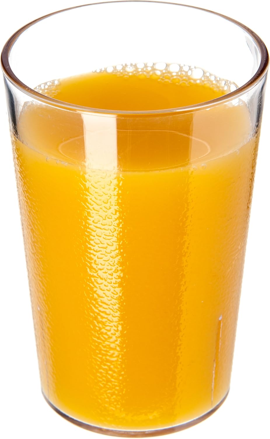 Carlisle FoodService Products 55268107 Stackable ShatterResistant Plastic Tumbler, 8 oz., Clear (Pack of 6)