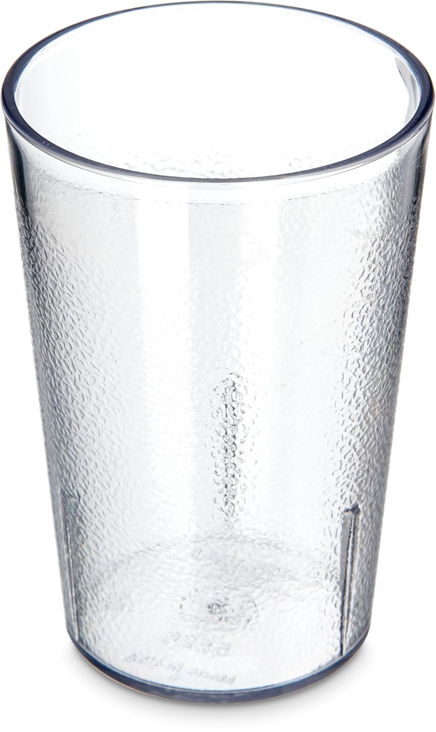 Carlisle FoodService Products 55268107 Stackable ShatterResistant Plastic Tumbler, 8 oz., Clear (Pack of 6)