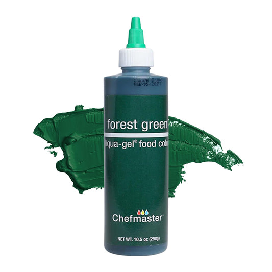 Chefmaster 10.5-Ounce Liqua-Gel Cake Food Coloring Forest Green G