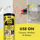 Goo Gone Clean Up Wipes Adhesive Remover - 24 Count - Removes Adhesive Residue Labels Stickers Crayon Tree Sap Gum Masking Tape Glue and More