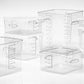 Rubbermaid Commercial Products Large Lid For 12/18/22 Qt. Plastic Space Saving Square Food Storage Container, White, Lid for Kitchen/Restaurant/Cafeteria for Wet/Dry Food Storage
