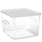 Rubbermaid Commercial Products Large Lid For 12/18/22 Qt. Plastic Space Saving Square Food Storage Container, White, Lid for Kitchen/Restaurant/Cafeteria for Wet/Dry Food Storage