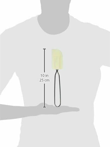 Linden Sweden Silicone Spatula with Stainless Steel Handle – Versatile and Heat-Resistant, Great for Home or Professional Use - BPA-Free - Dishwasher-Safe, 10-Inch