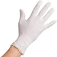 Noble Large Powdered Disposable Latex Gloves for Foodservice Large Size Pack of 100