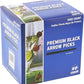 Premium Black Plastic Arrow Picks, Package of 1000