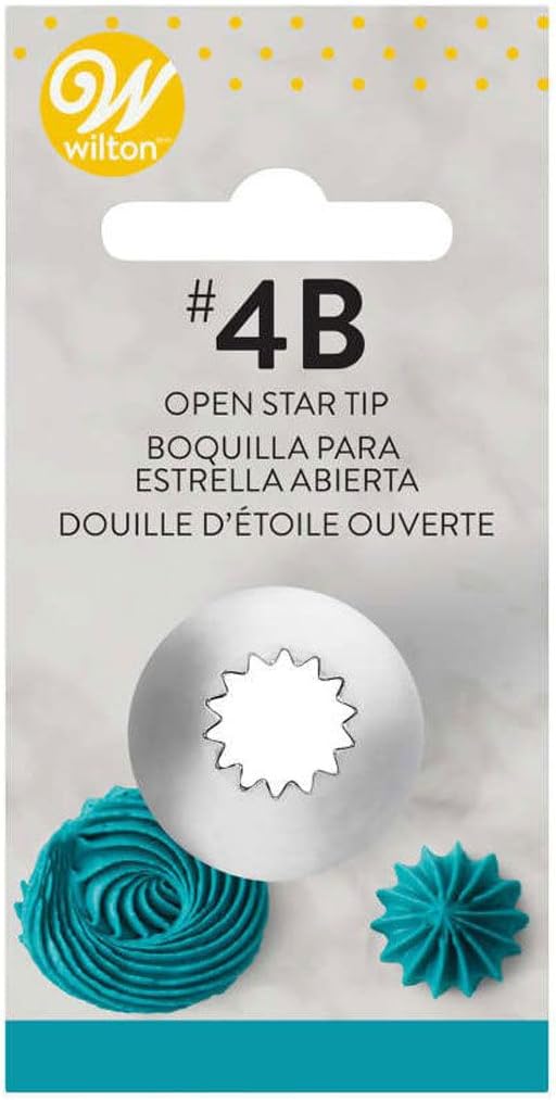 Wilton Decorating Tip, No.4B Star